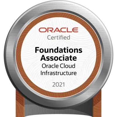 Oracle Cloud Infrastructure Foundations 2021 Associate